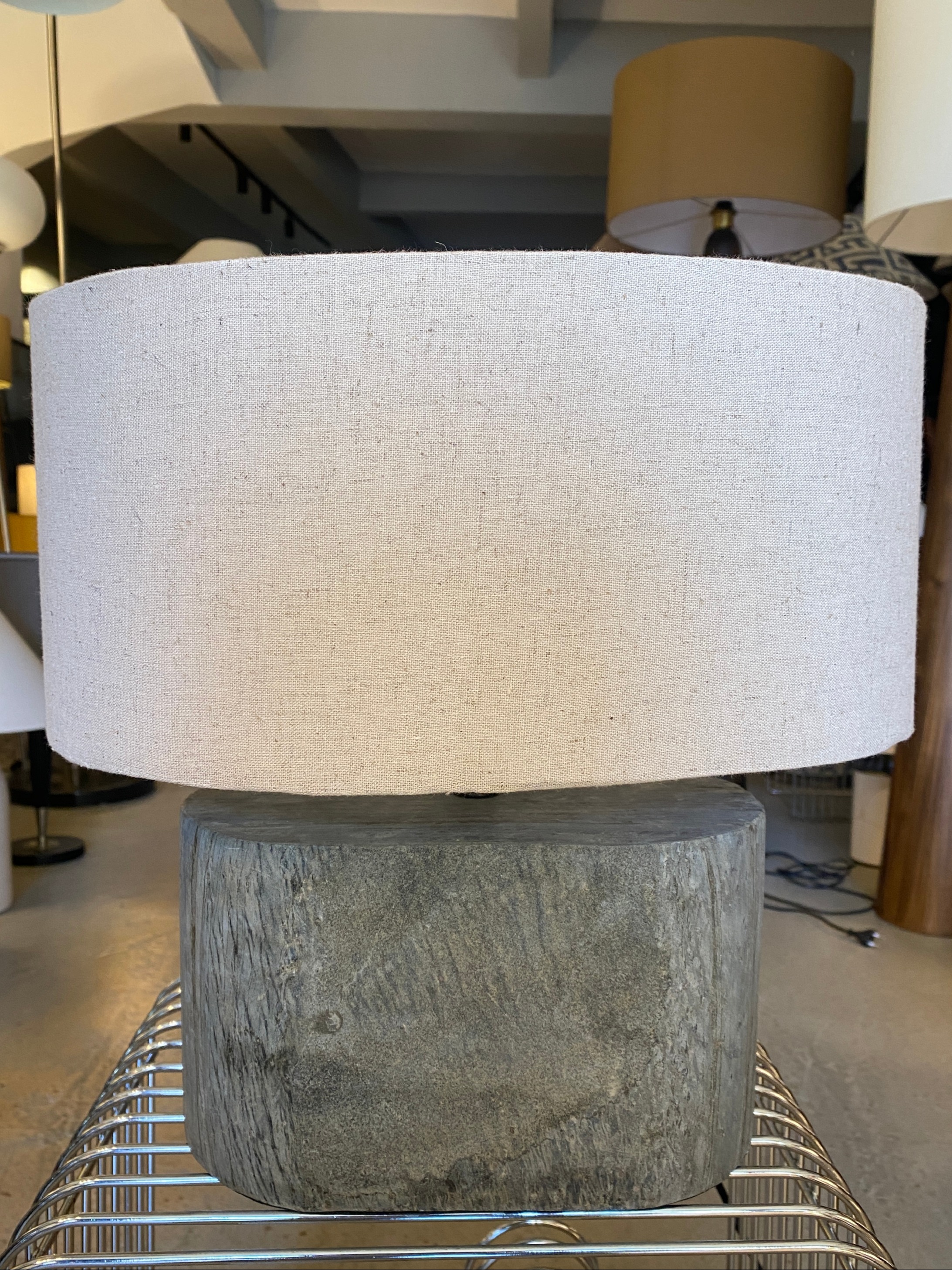 KAYRAK TAŞINDAN ABAJUR