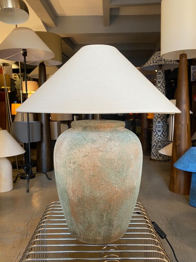 SERAMİK AYAKLI ABAJUR