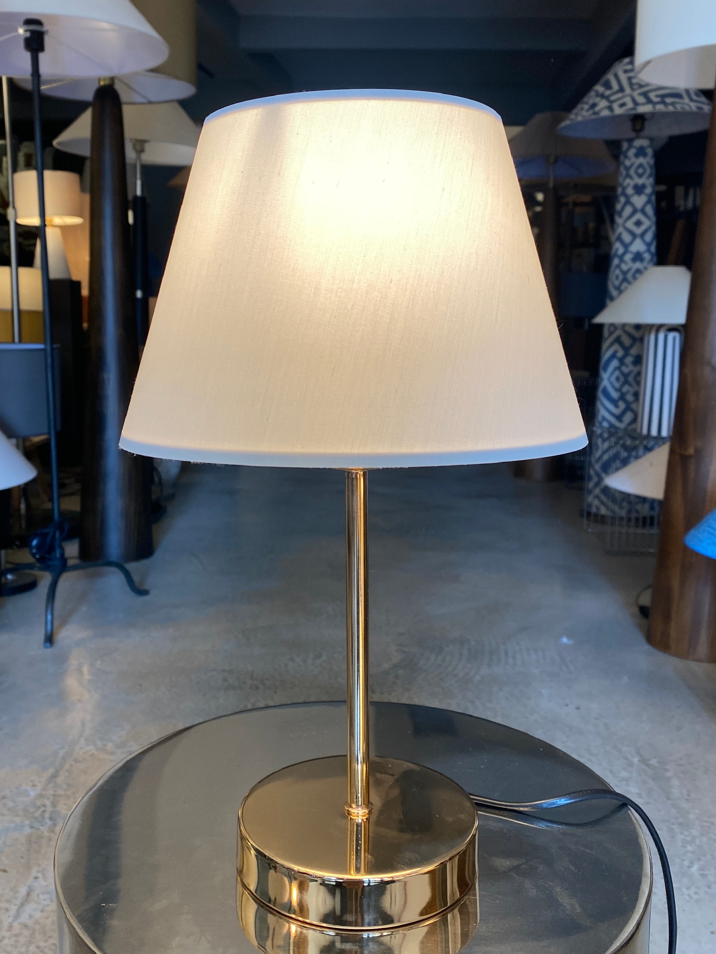 Homing Lara Gold Gövdeli 2'li Abajur Seti