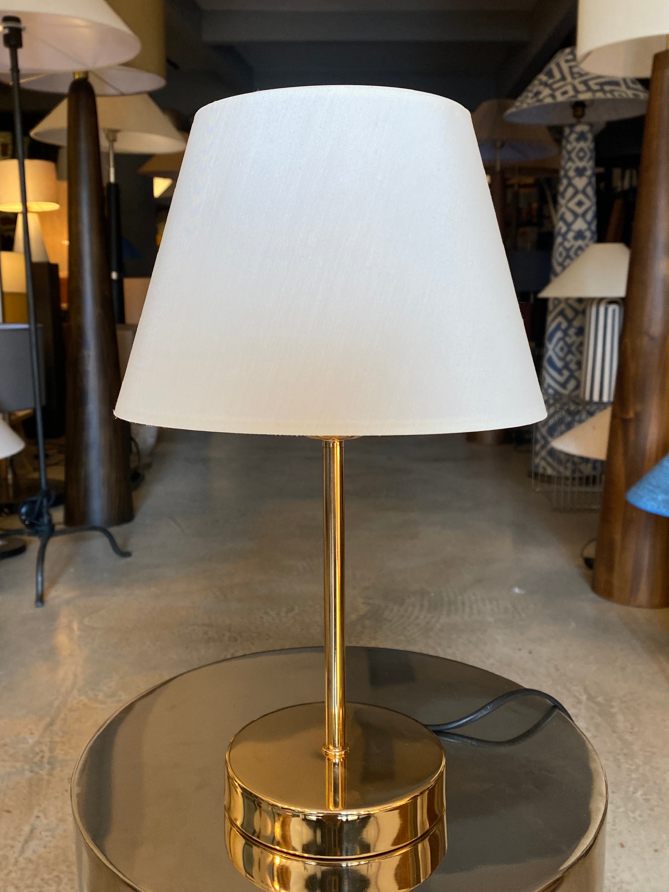 Homing Lara Gold Gövdeli 2'li Abajur Seti