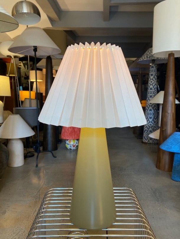 Serrated Abajur Yeşil