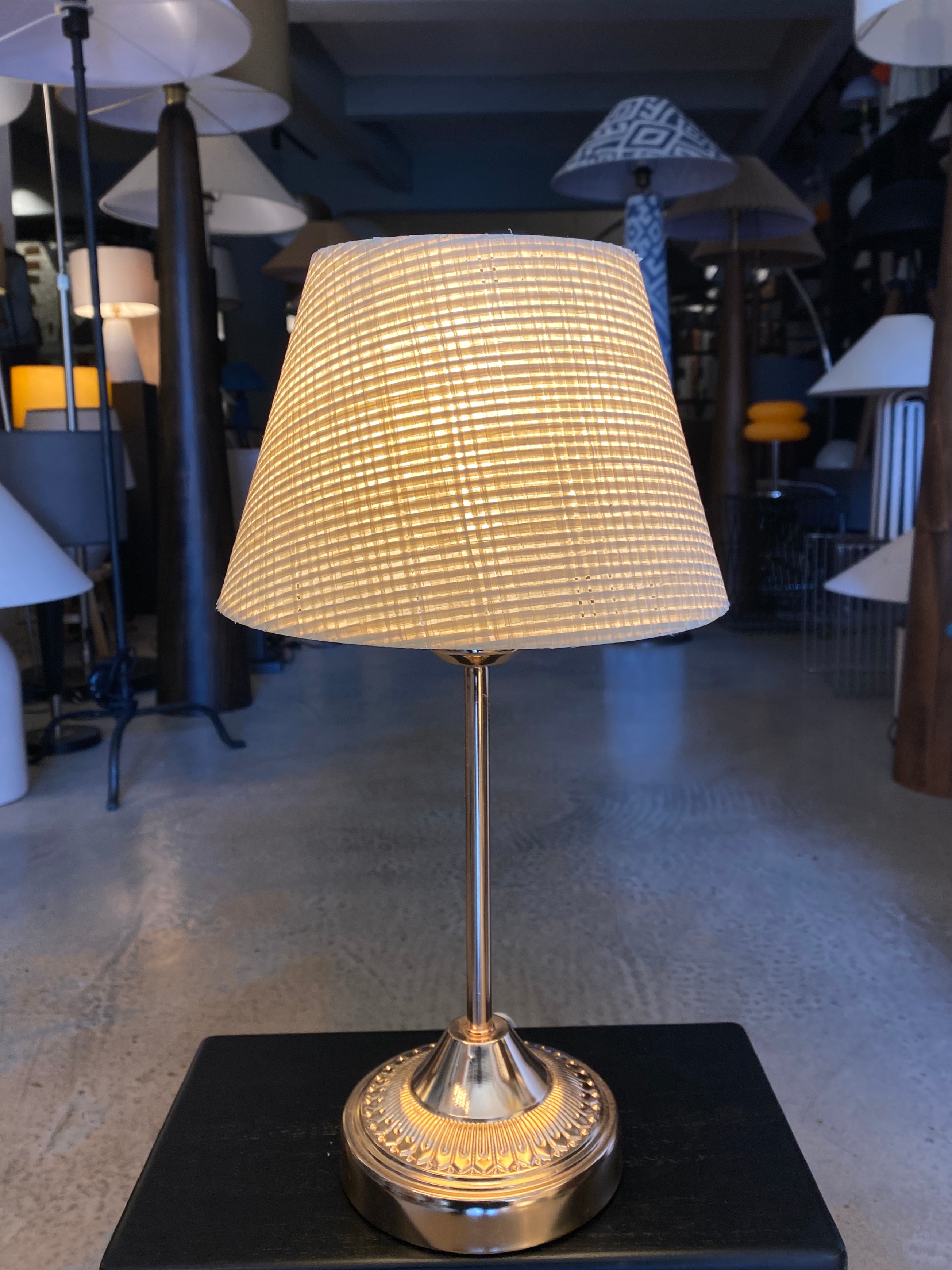 Dante Metal Abajur Pudra