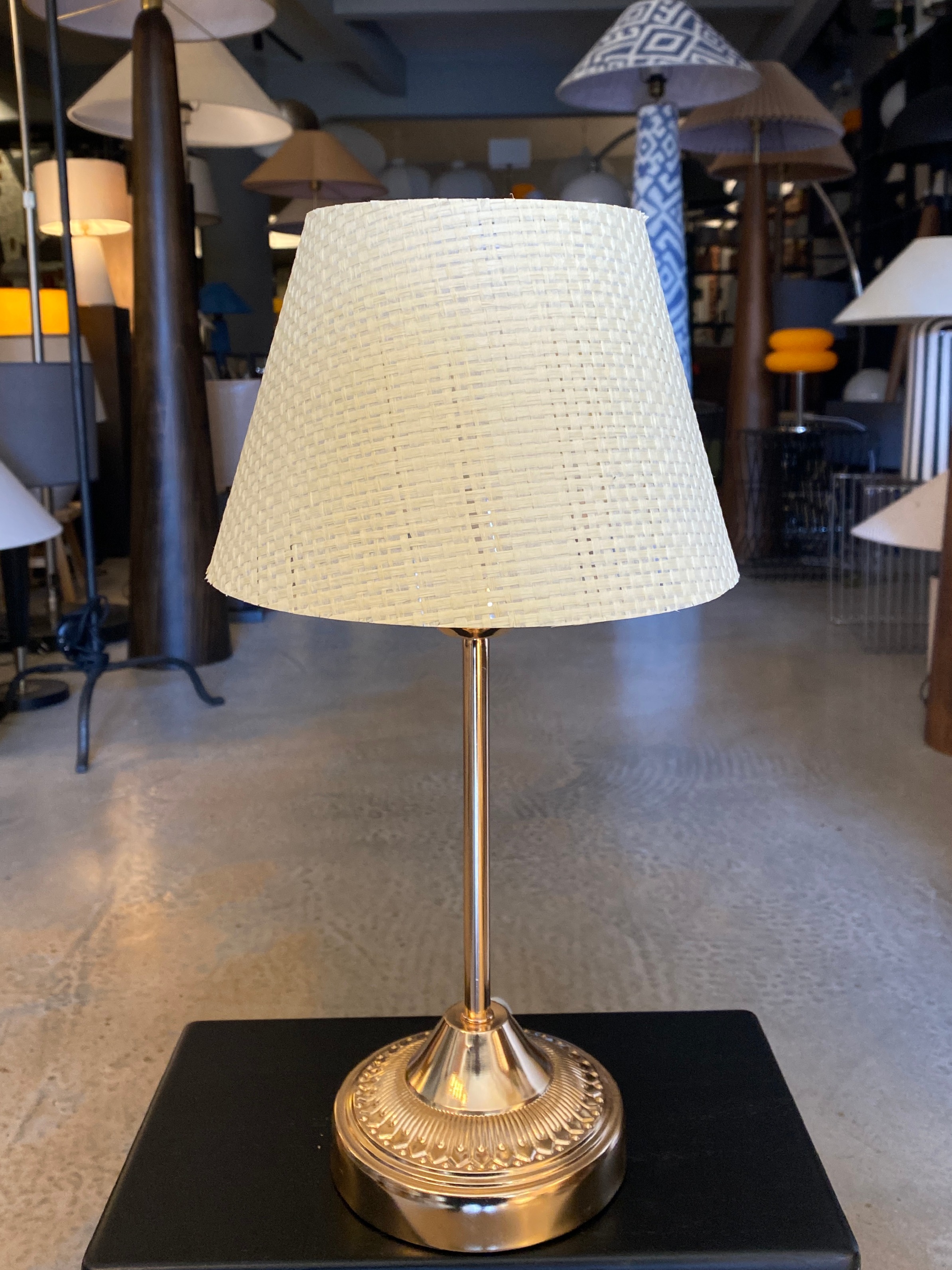 Dante Metal Abajur Pudra