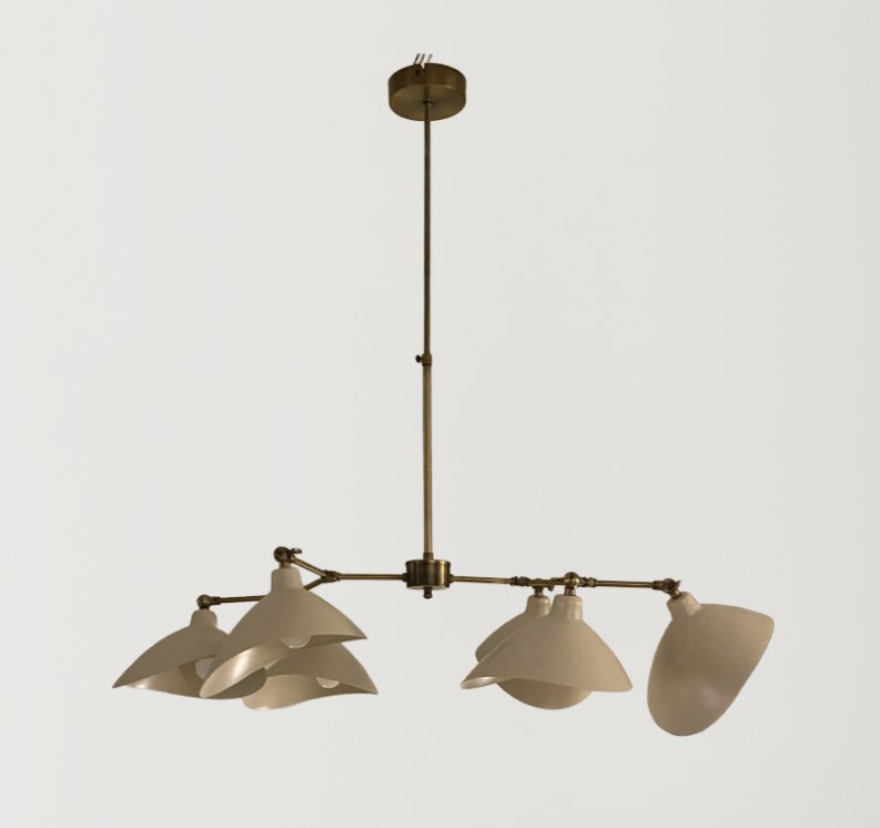 METAL 6 KAFALI AVİZE