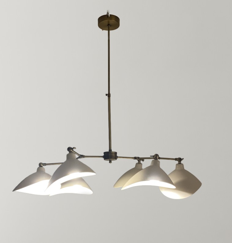 METAL 6 KAFALI AVİZE