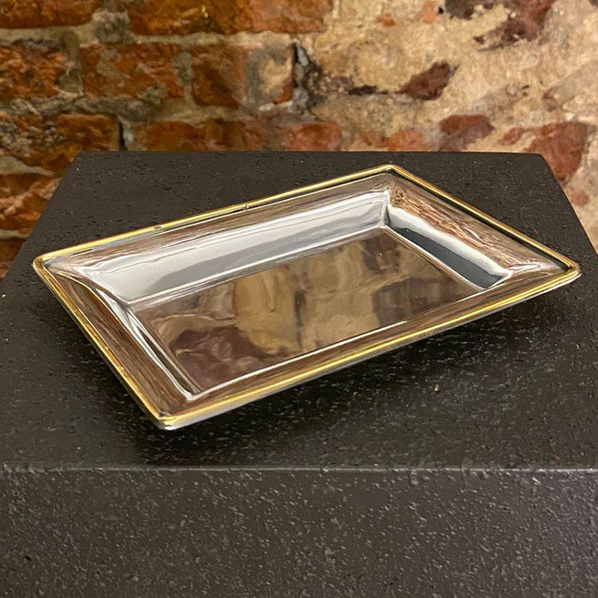 KENARLI DEKORATİF NOEL TEPSİSİ