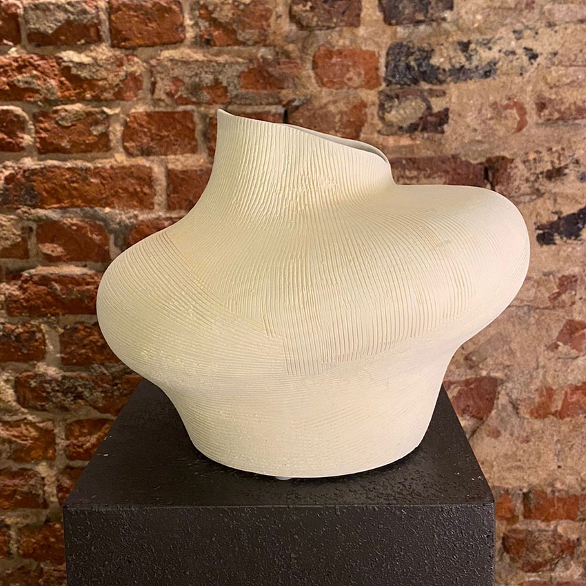 ASİMETRİK SERAMİK VAZO