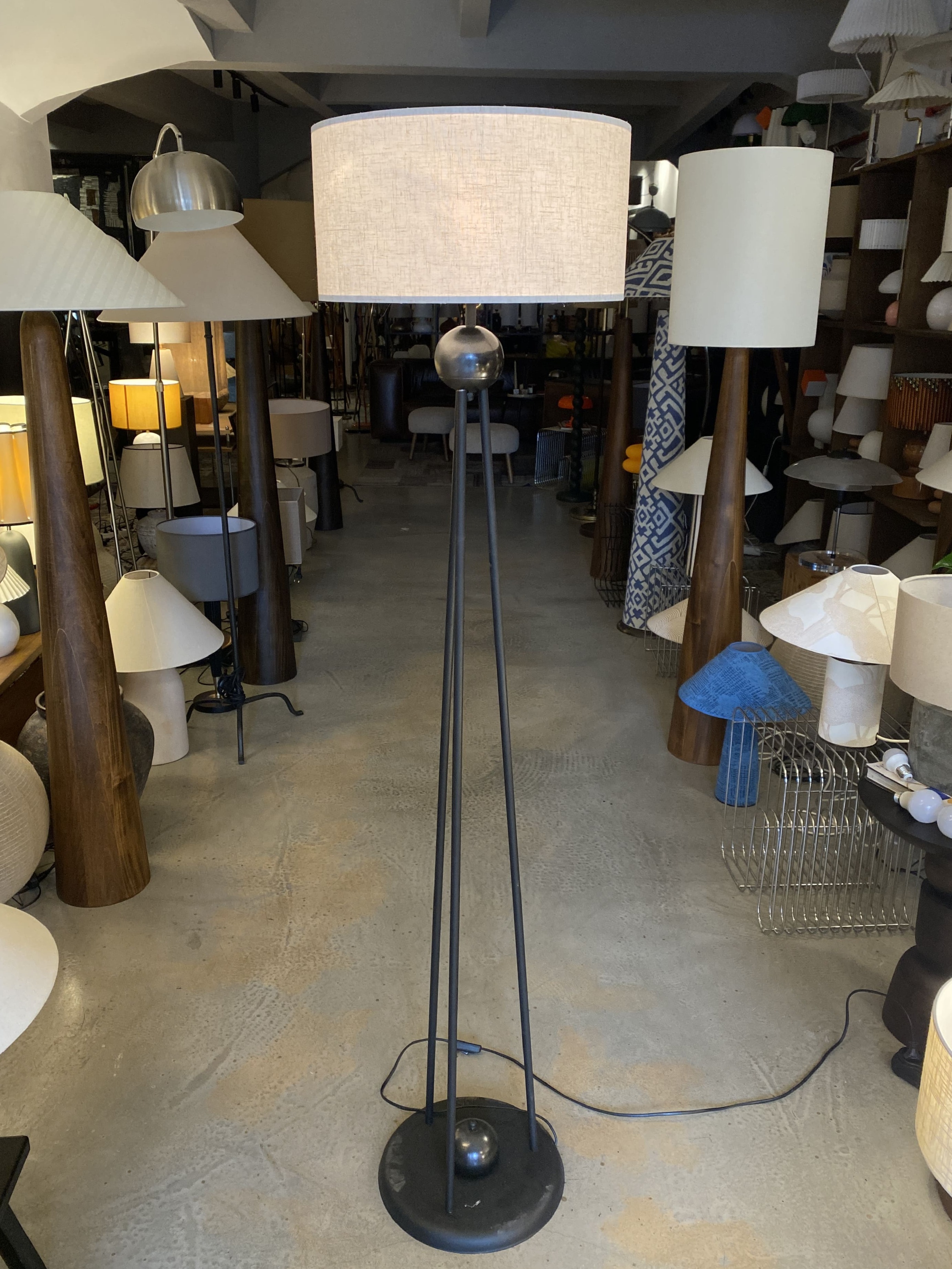 Fer Avize Derya Lüks Kahverengi Başlı Modern Lambader