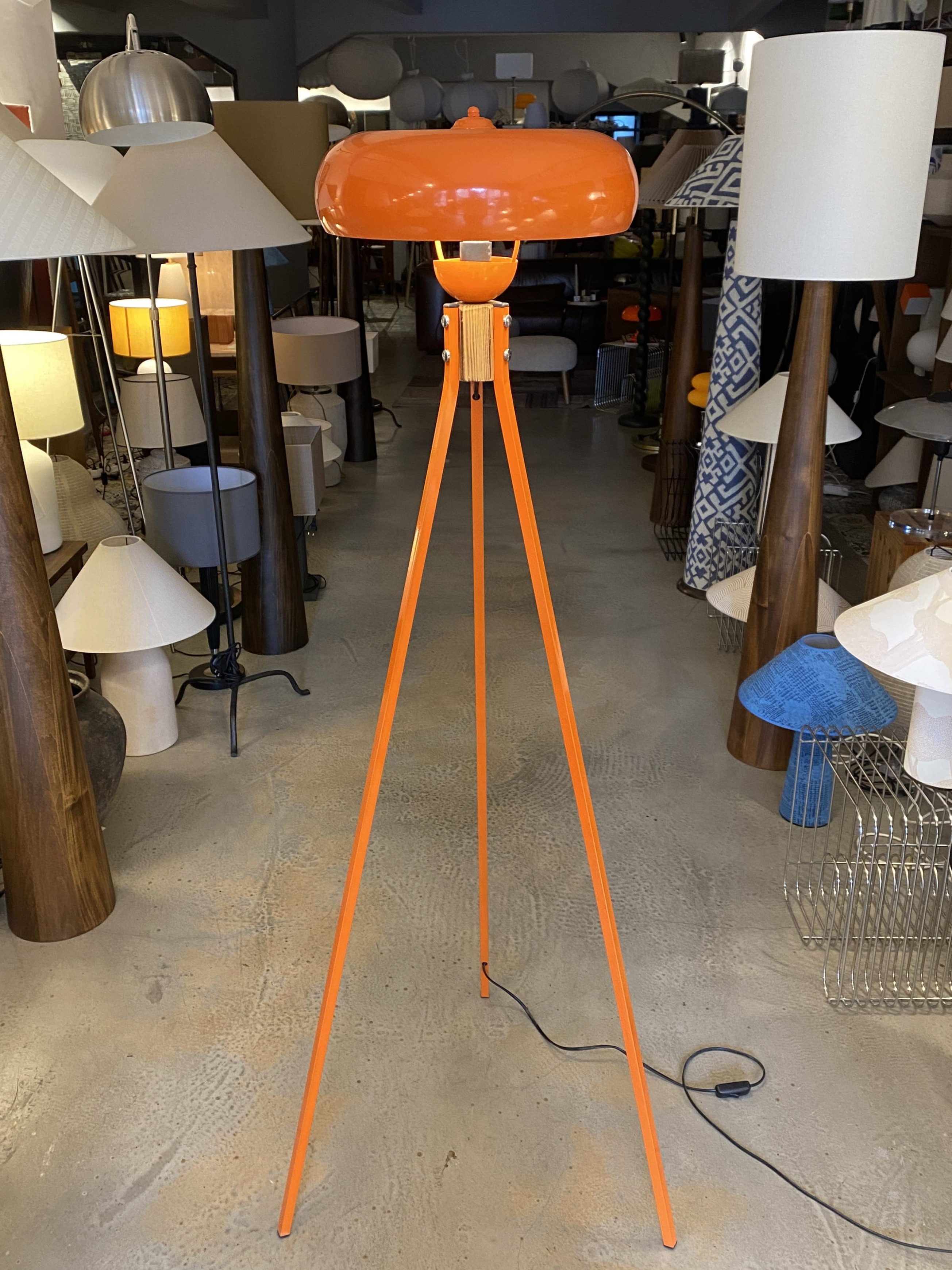 Skylar Smith Başlıklı Lambader Turuncu