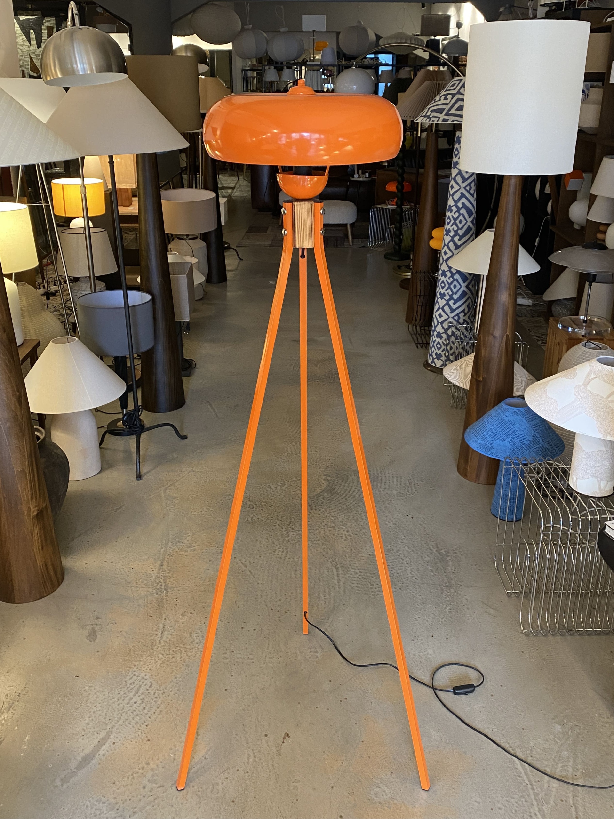 Skylar Smith Başlıklı Lambader Turuncu