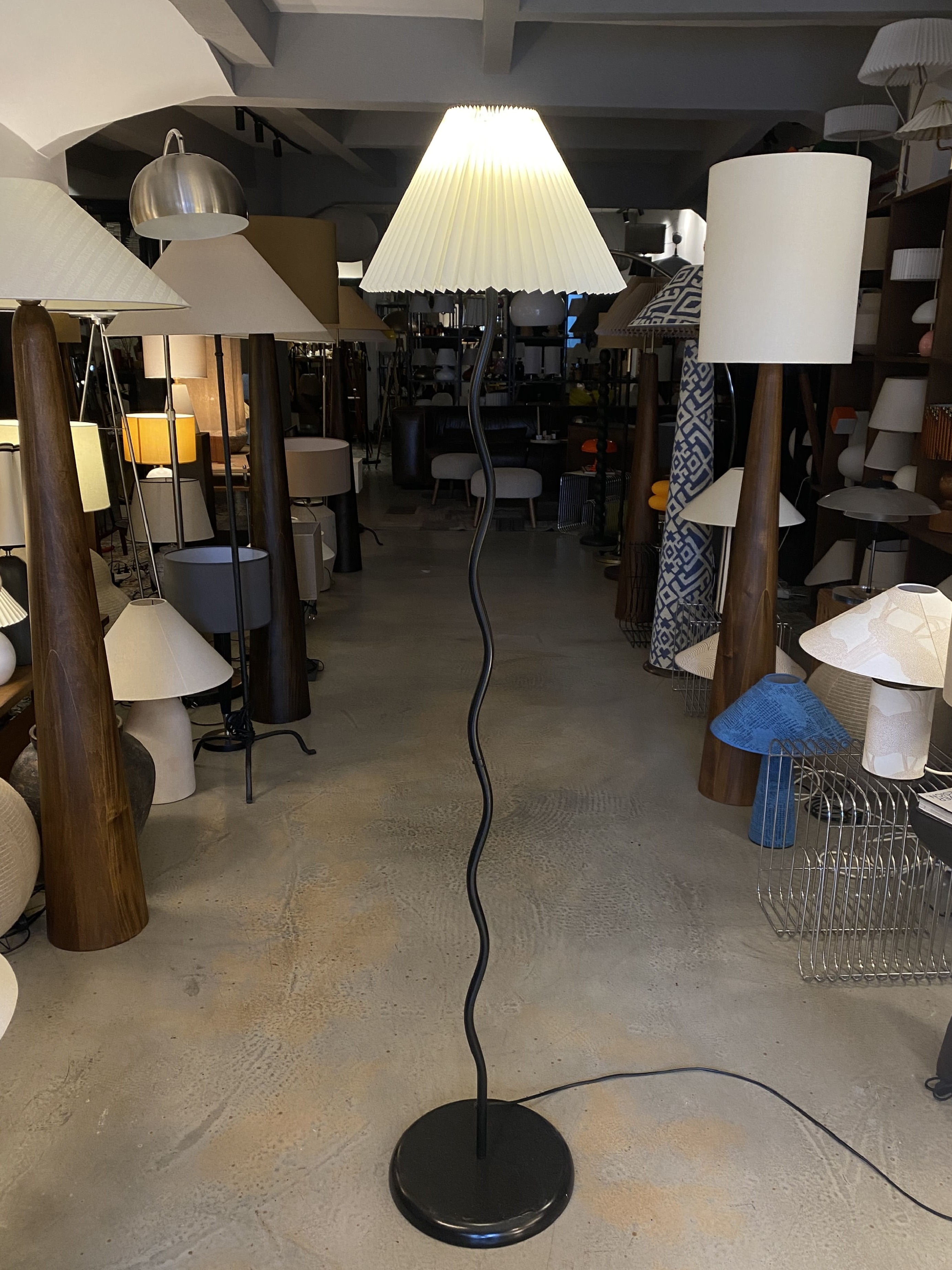 Quinn Lambader Krem-Siyah