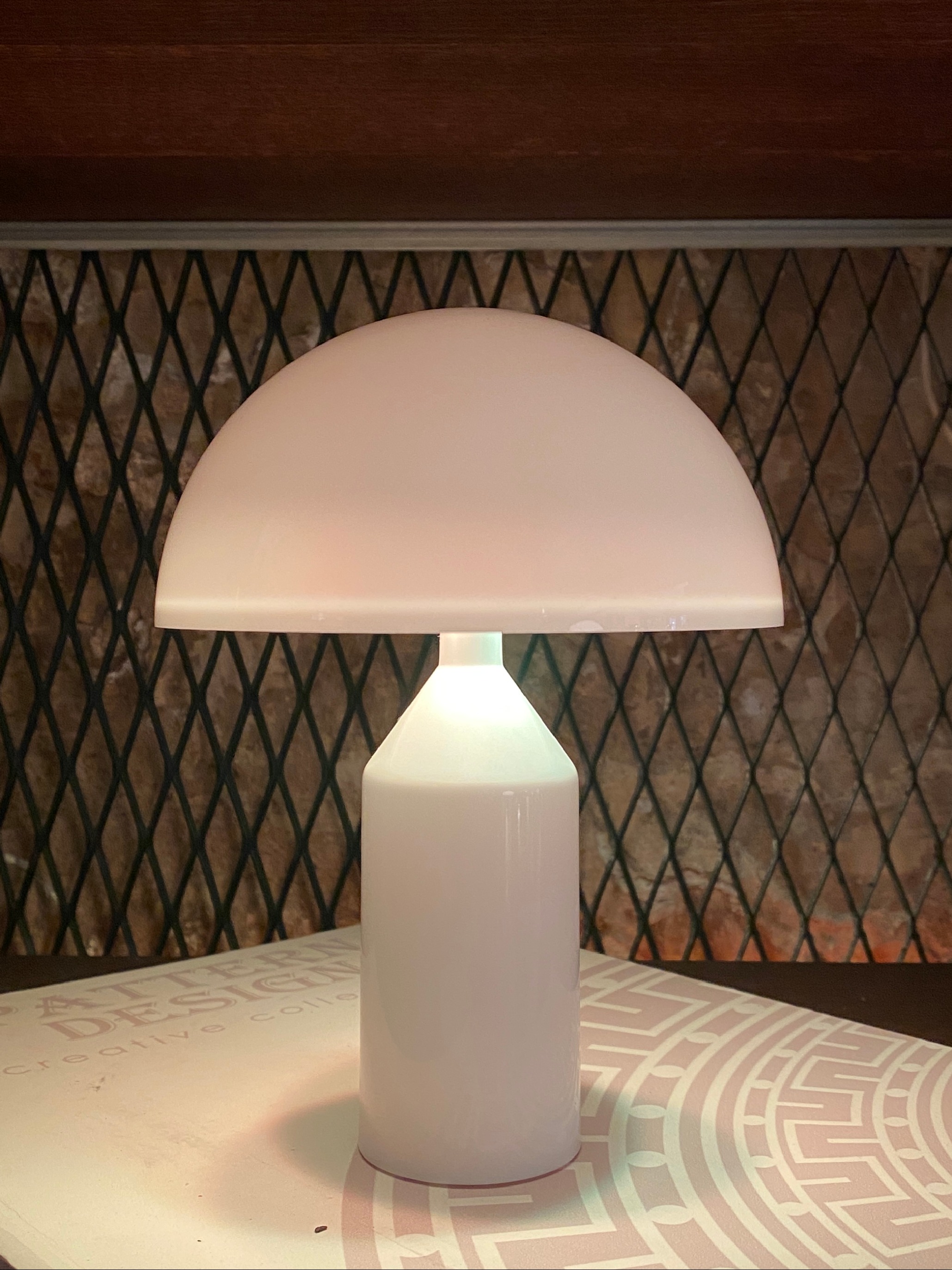 PİLLİ BEYAZ ABAJUR