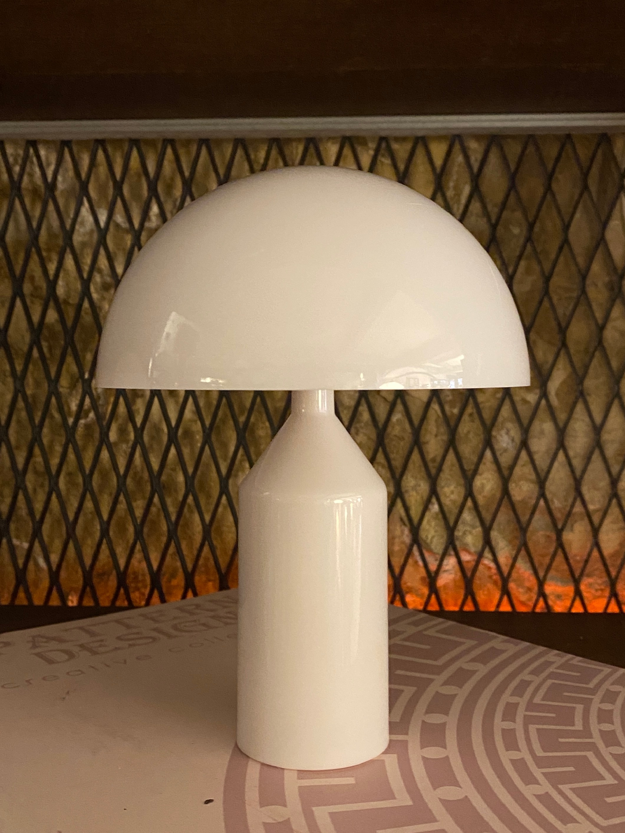 PİLLİ BEYAZ ABAJUR